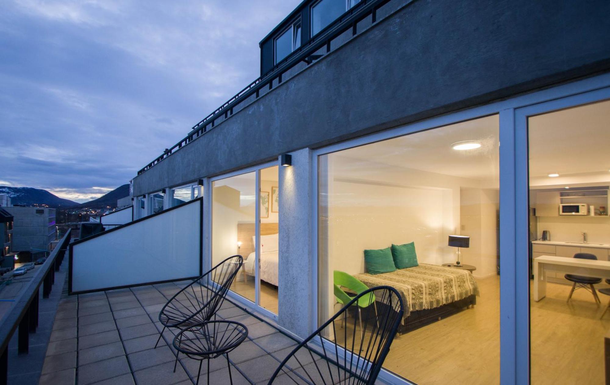 Pacífico Apartamentos Ushuaia Bagian luar foto