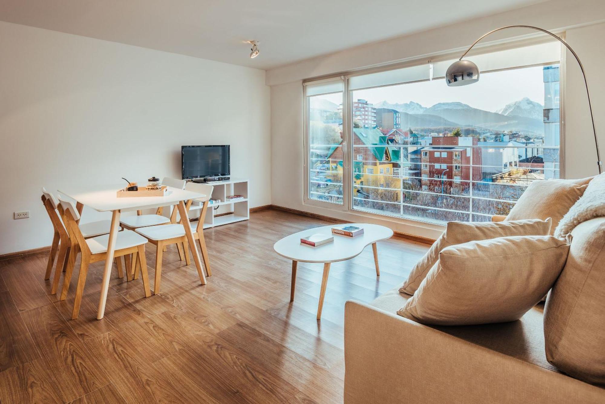 Pacífico Apartamentos Ushuaia Bagian luar foto