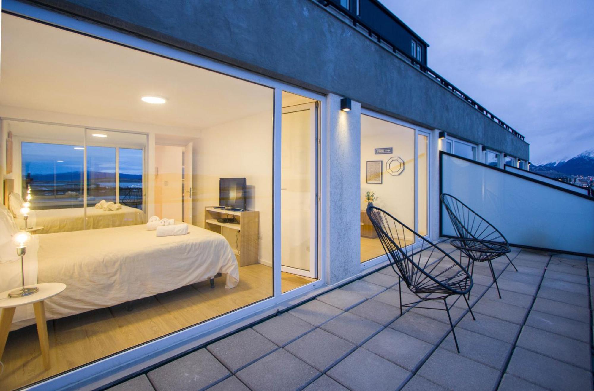 Pacífico Apartamentos Ushuaia Bagian luar foto